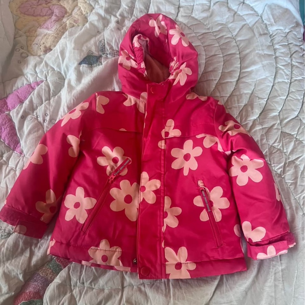 Cat & Jack Floral Toddler Jacket
